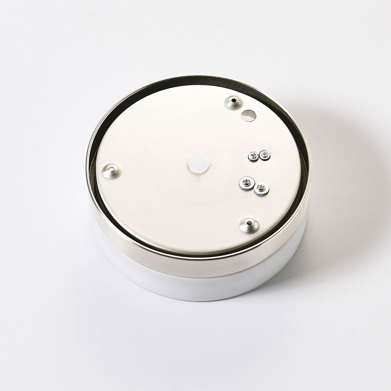 Amilia Plafondlamp Ø18 Opal/Nickel - Lindby