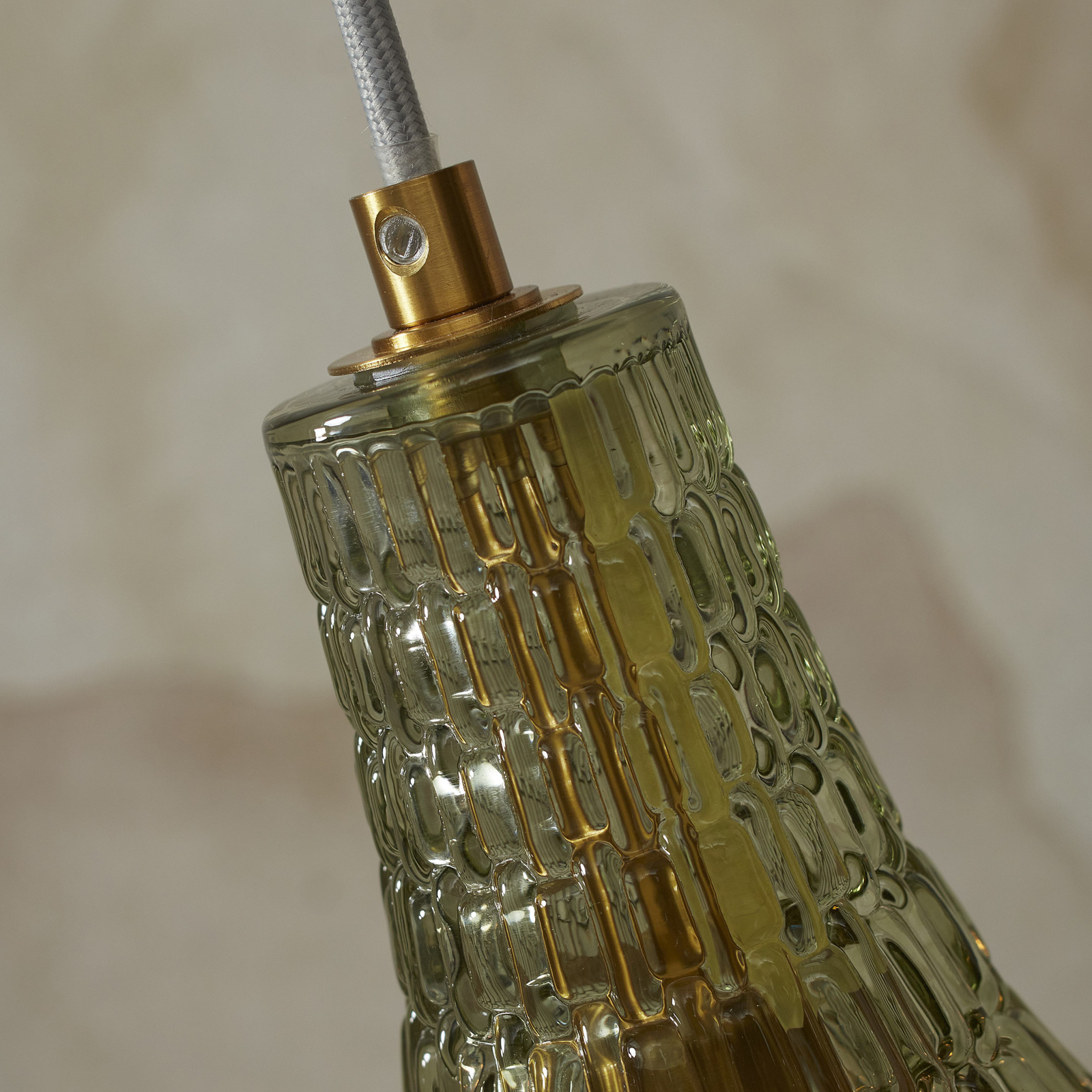 It's about RoMi Venice pendant light, green, drop, glass