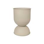 vaso de flores ferm LIVING Hourglass, bege, Ø 40 cm, reversível