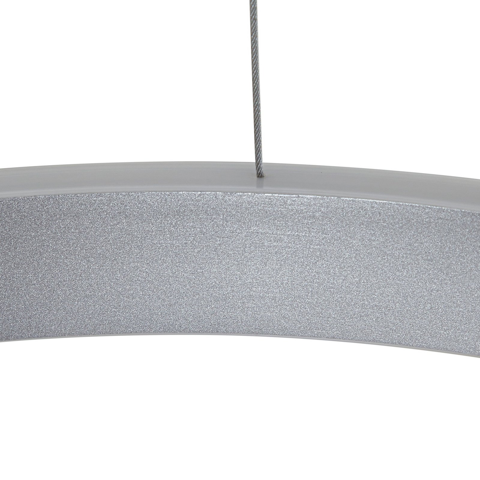 Yonam LED hanglamp, Ø 60 cm, 1-lamp, aluminium, CCT - Lucande Yonam LED hanglamp, Ø 60 cm, 1-lamp, aluminium, CCT - Lucande