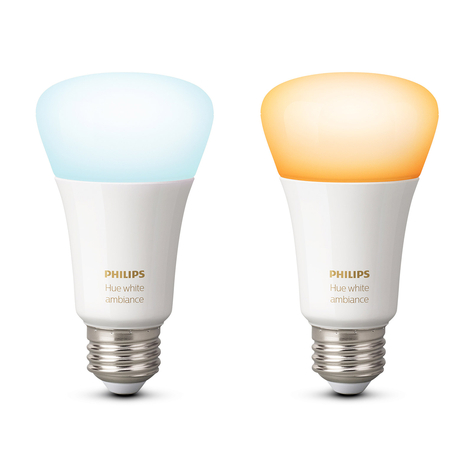 Philips Hue White Ambiance E27 8,5W, 2er-Set