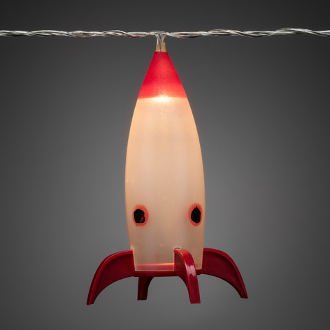 Atmosfärisk LED-ljusslinga Rakete