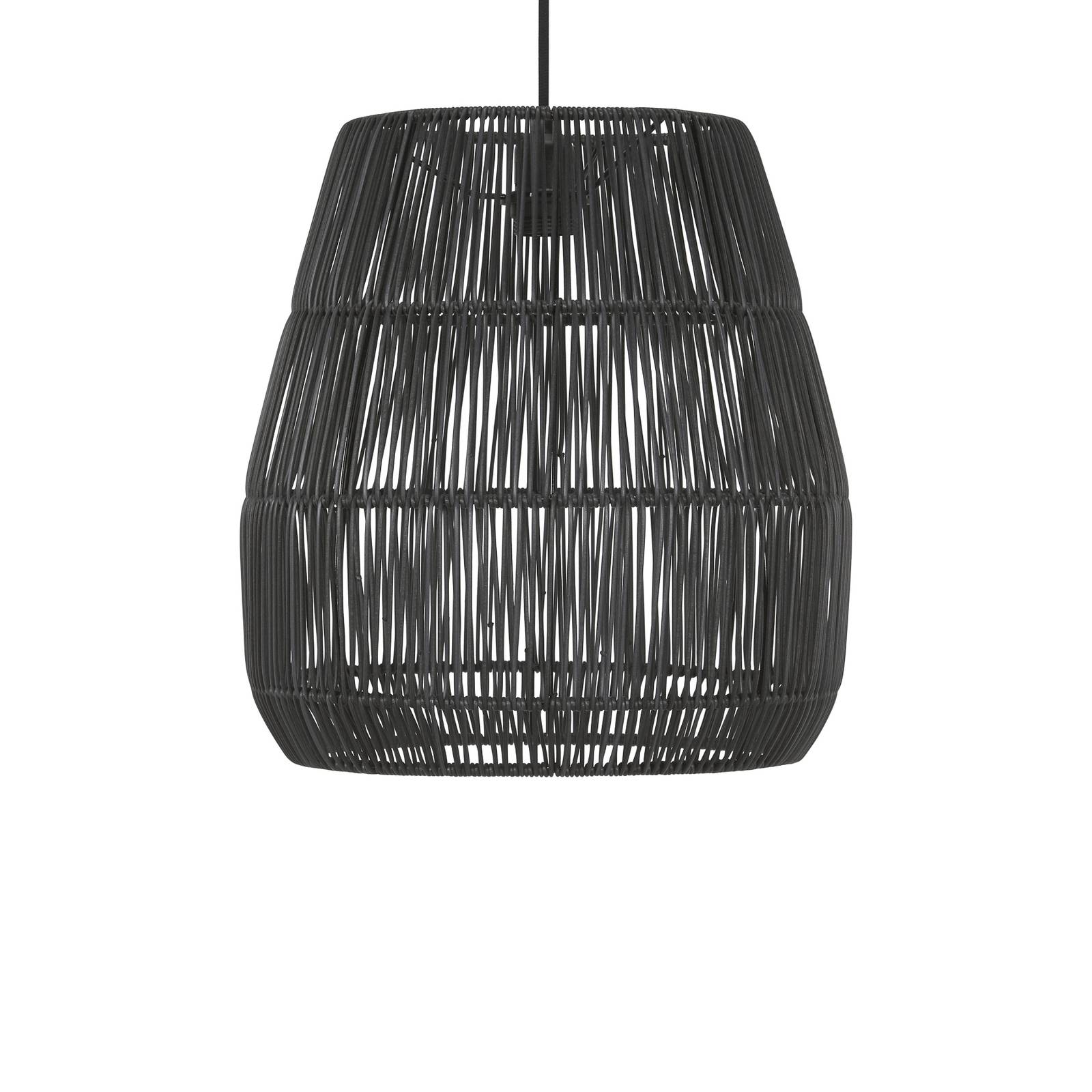 PR Home Saigon hængelampe, sort udvendig, Ø 38 cm