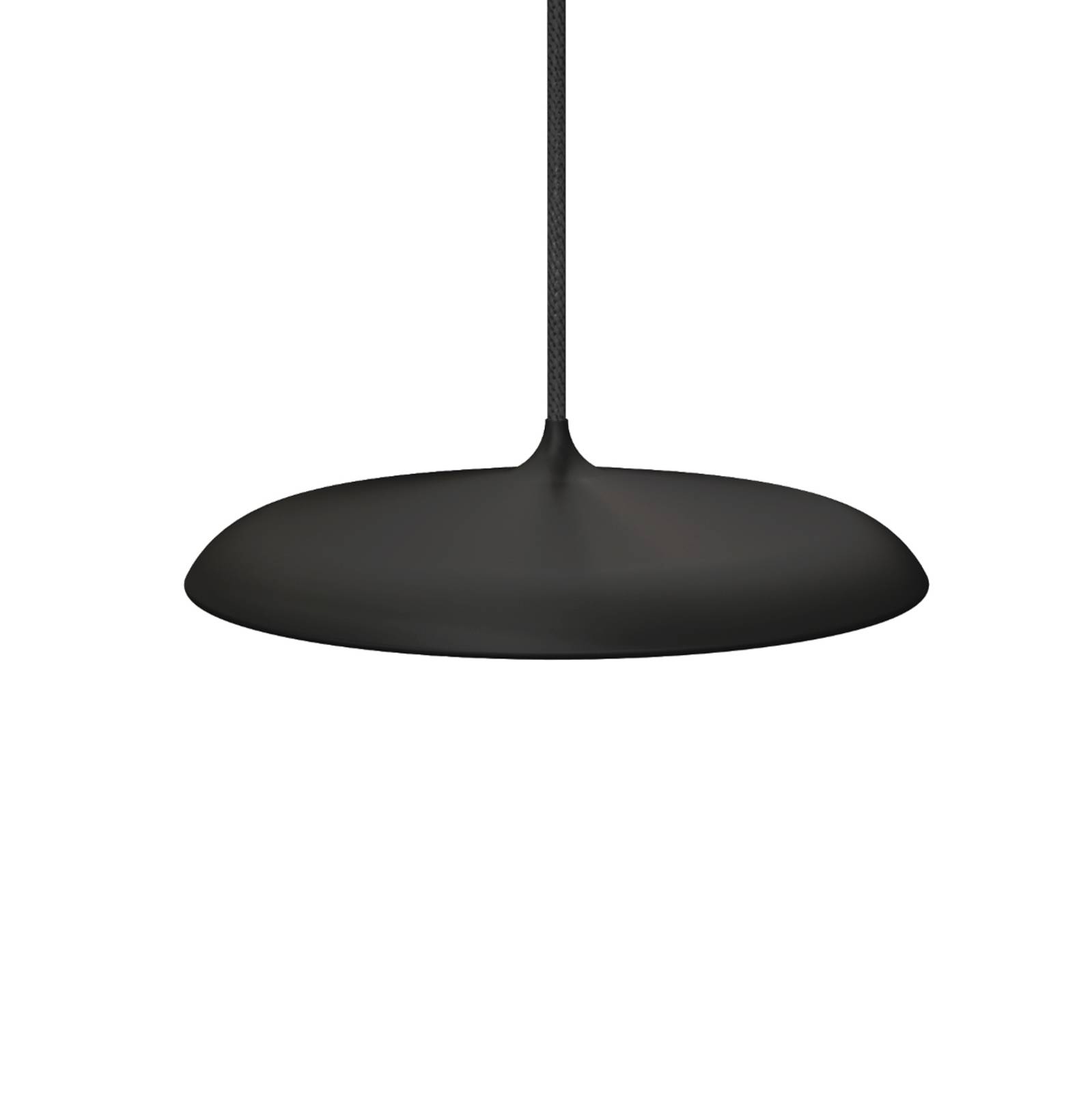 Dftp by nordlux led lógó világítás artist, ø 25 cm, fekete