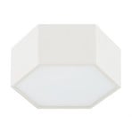 Libre LED ceiling light, cream white, steel, 3,000 K