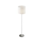 Everly Floor Lamp White/Nickel - Lindby