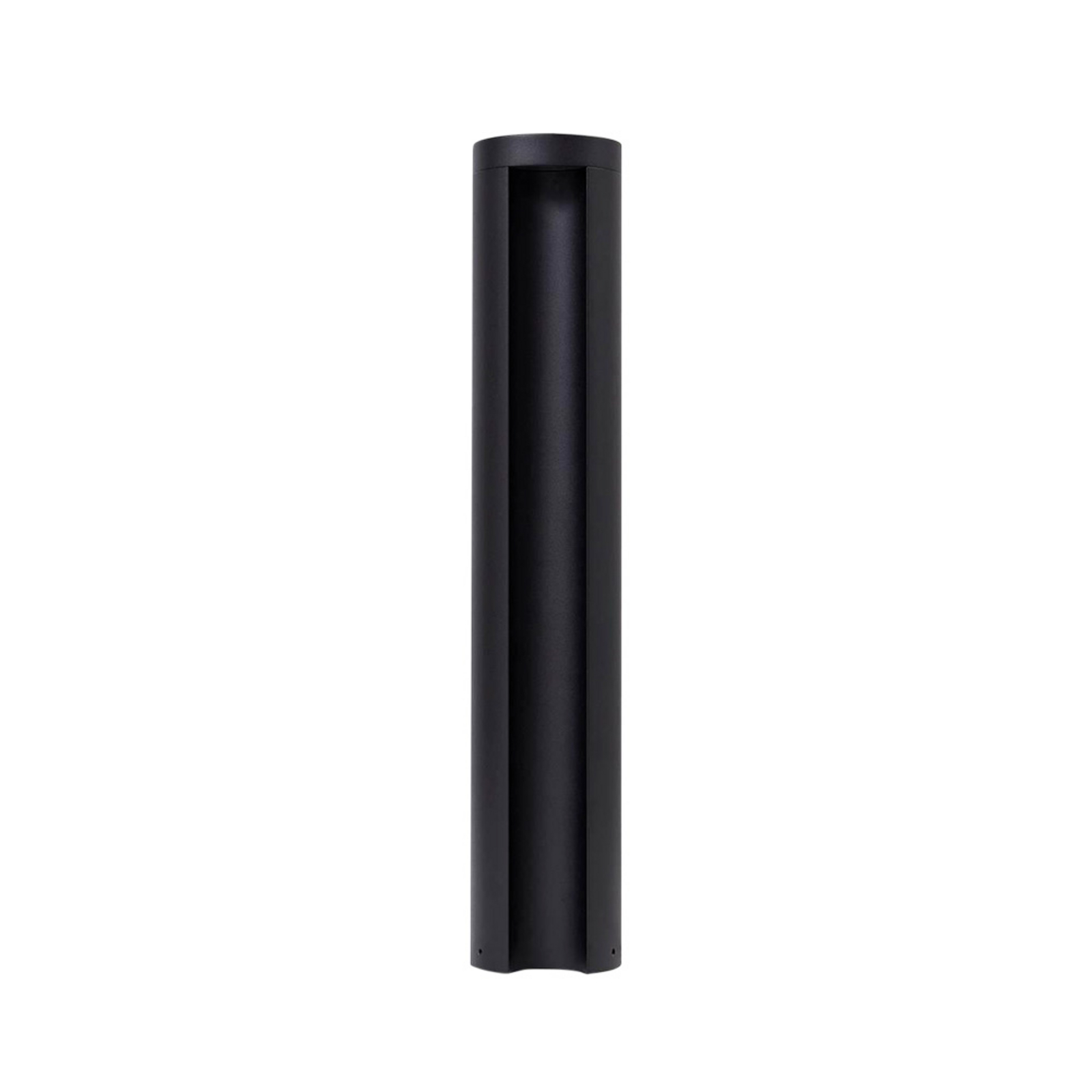 Raiku LED Outdoor Bollard H65 Black - Lucande