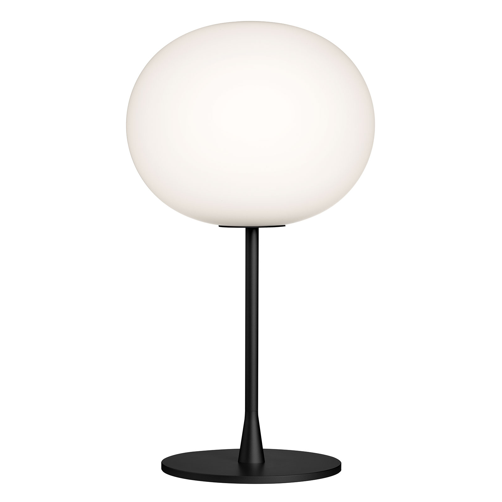 FLOS Glo-Ball T1 stolná lampa, čierna