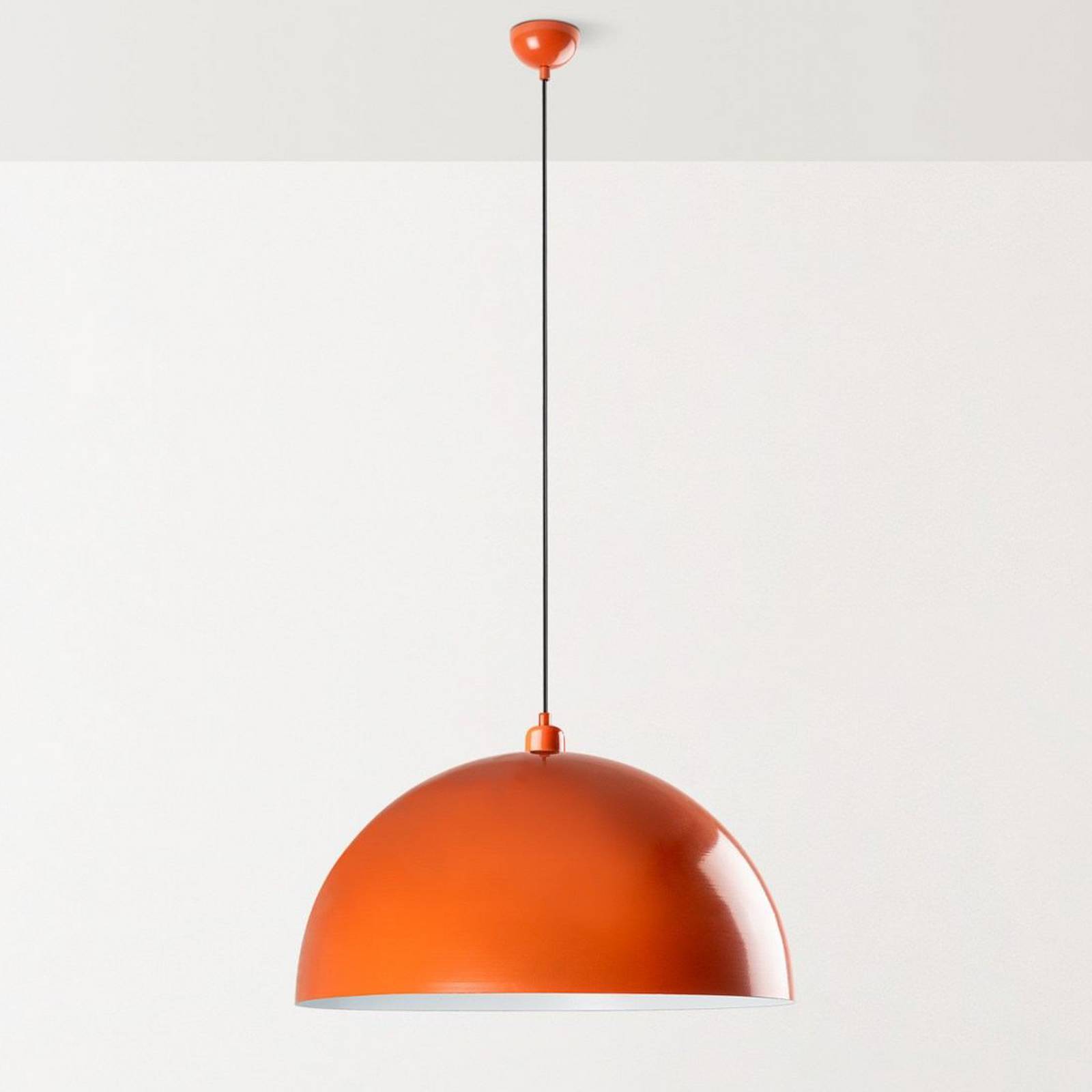 Żyrandol Kure, pomarańczowa, metal, Ø 60 cm, E27