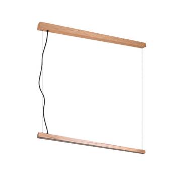 Lindby Signon lampada LED a sospensione di rovere