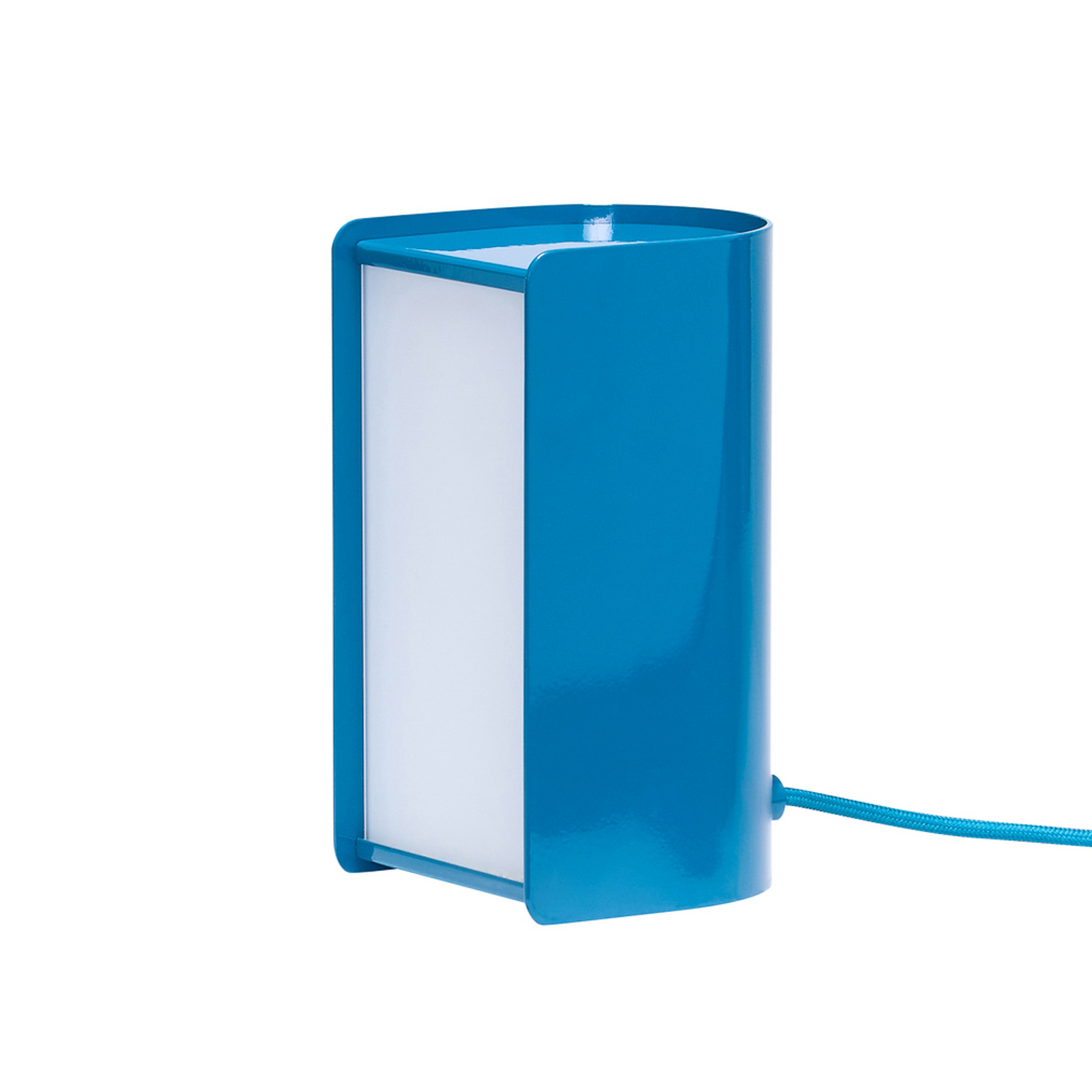 BOOK LED-bordslampa, höjd 30 cm, petrol – Hübsch