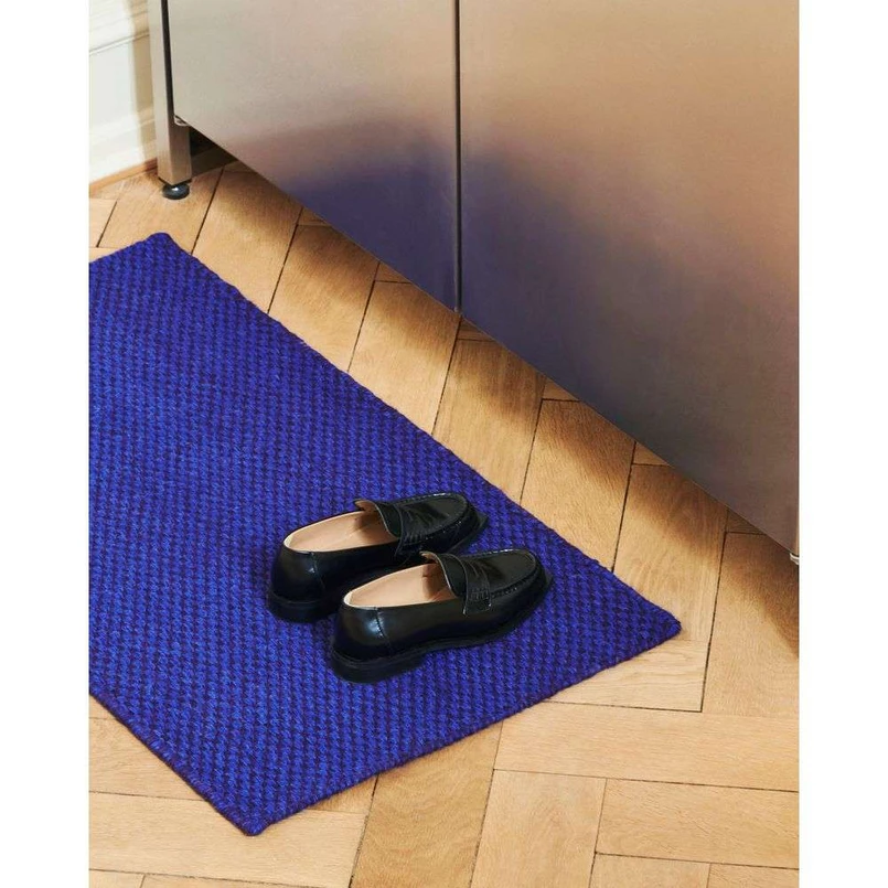 Produktfoto för HAY - Moiré Mat - Dörrmatta - L95 x W52 - Purple - H0 x D95 x W52 cm