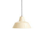 Workshop W4 hanglamp lichtgeel aluminium E27 - Handgemaakt