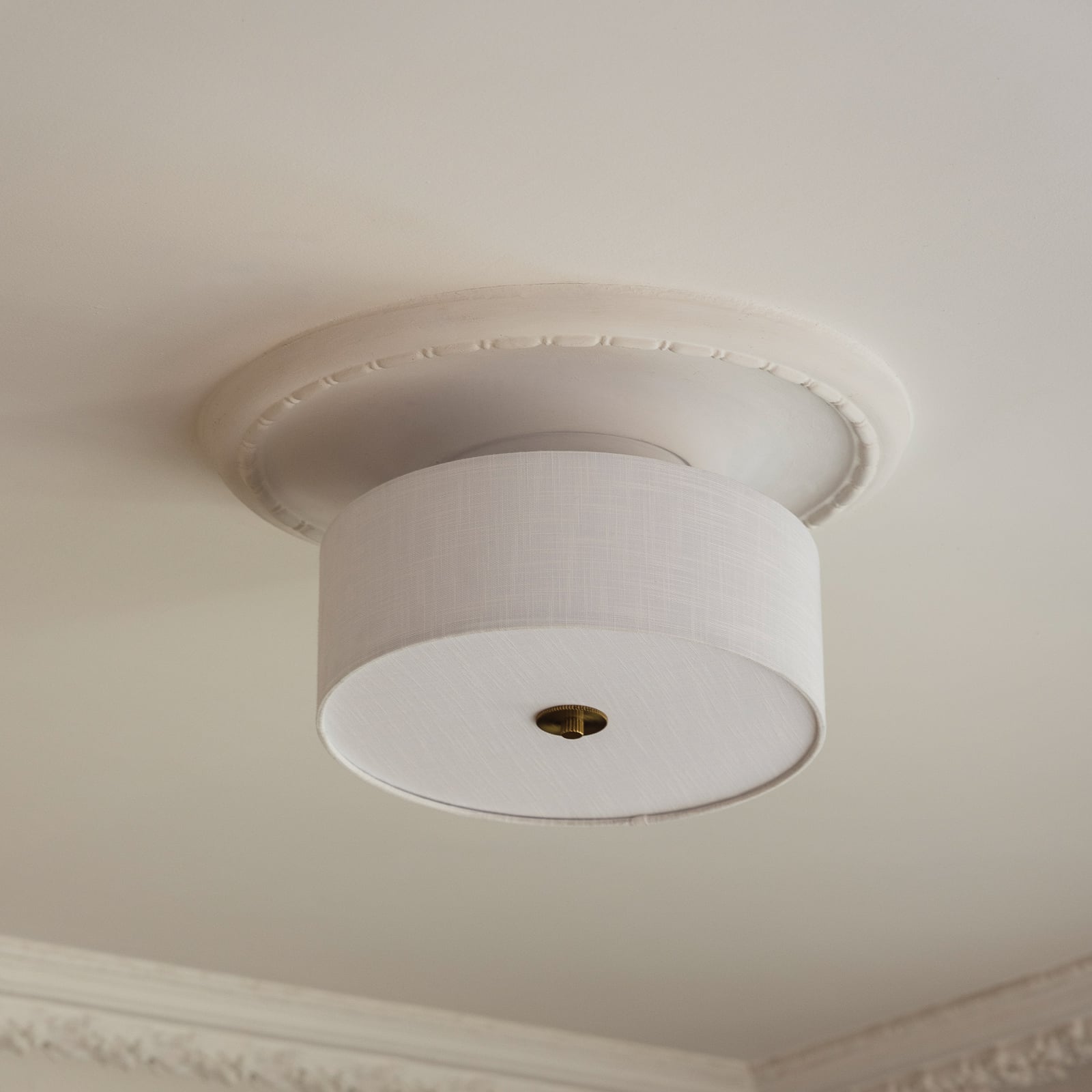 Globen Lighting plafondlamp Noah Ø 35 cm, wit
