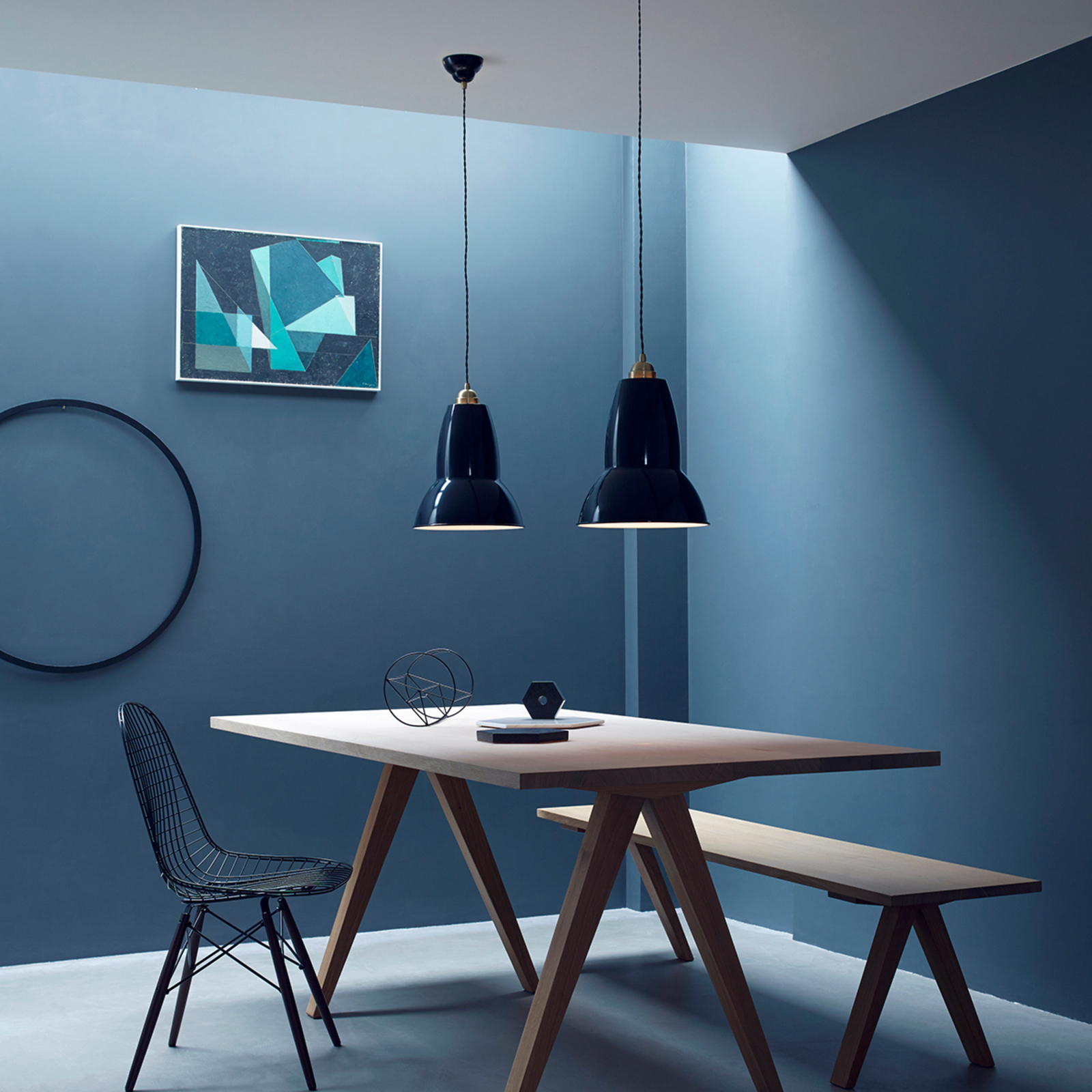 Anglepoise Original 1227 Maxi Brass Pendellampe