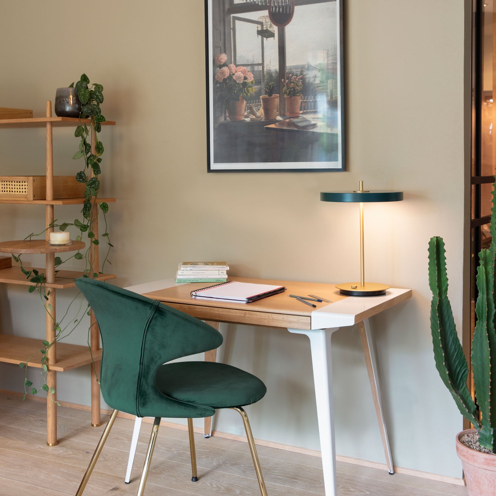 Asteria Taffellamp Forest Green - UMAGE