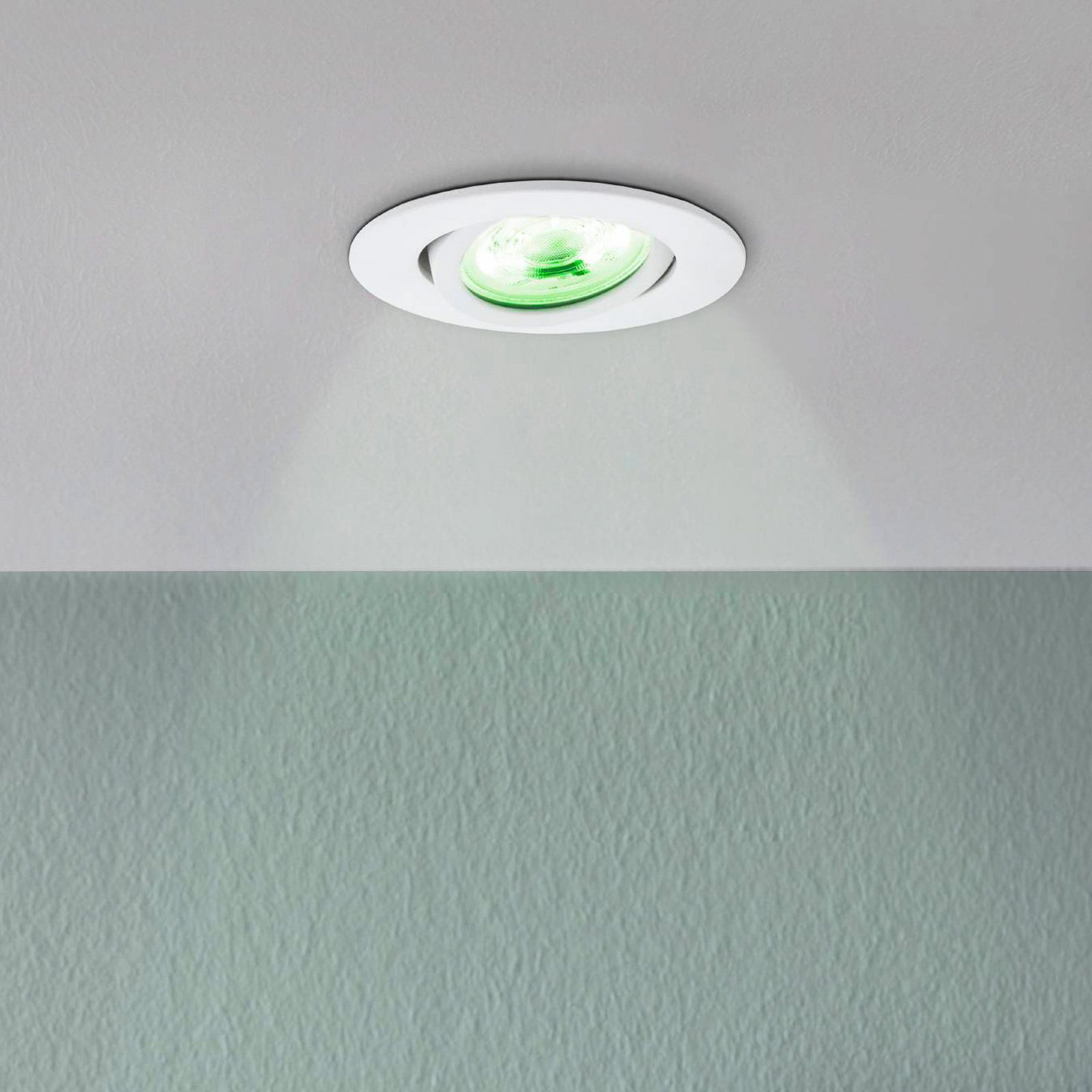 EGLO connect Saliceto-Z LED recessed light, white