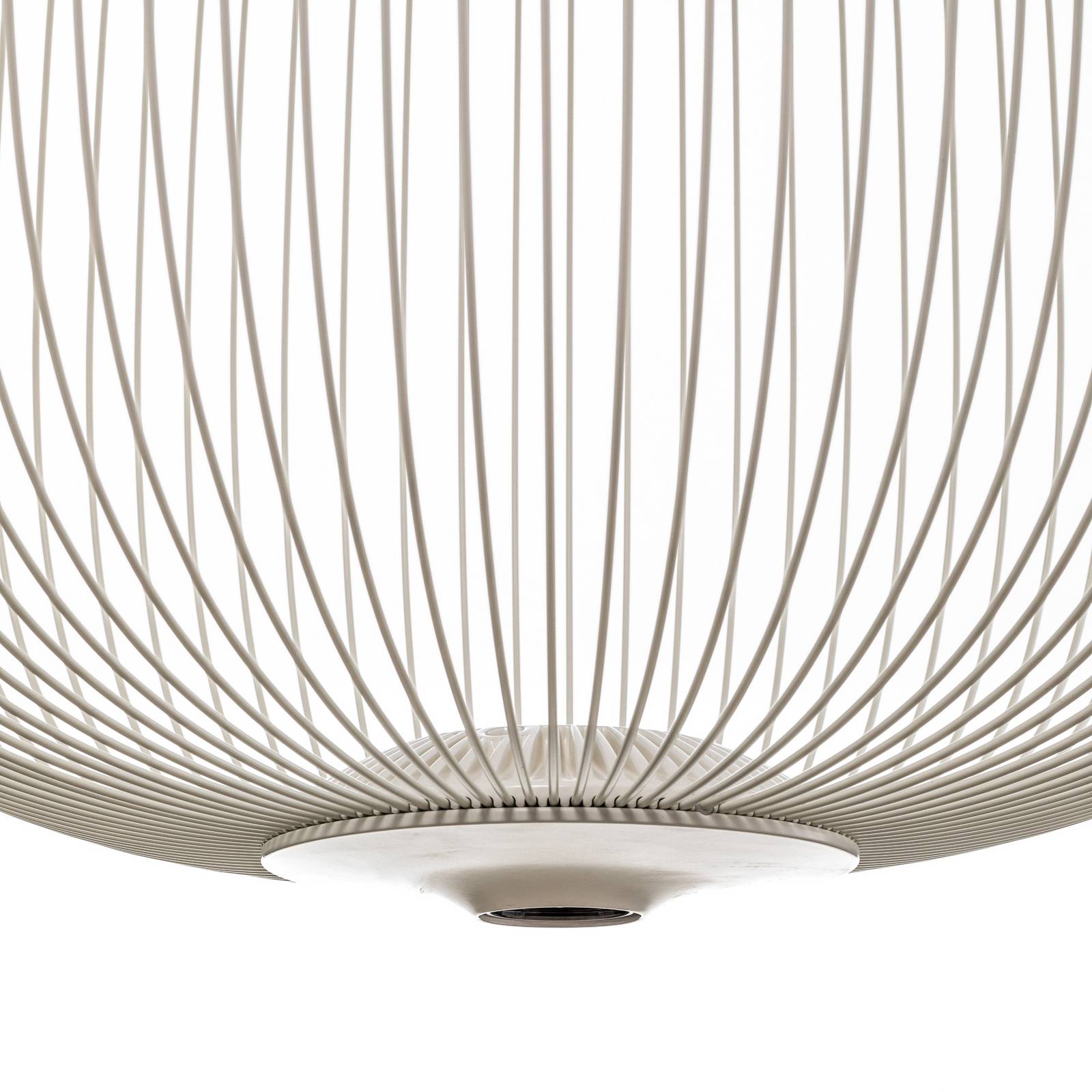 Foscarini Spokes 2 lampa wisząca LED biała