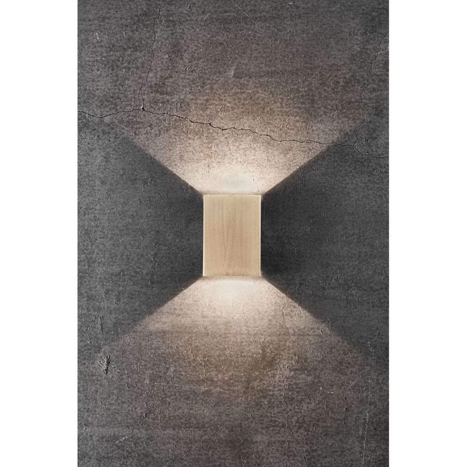 Fold 10 LED V&auml;gglampa  Brass Nordlux - Vardagsrum - Aluminium