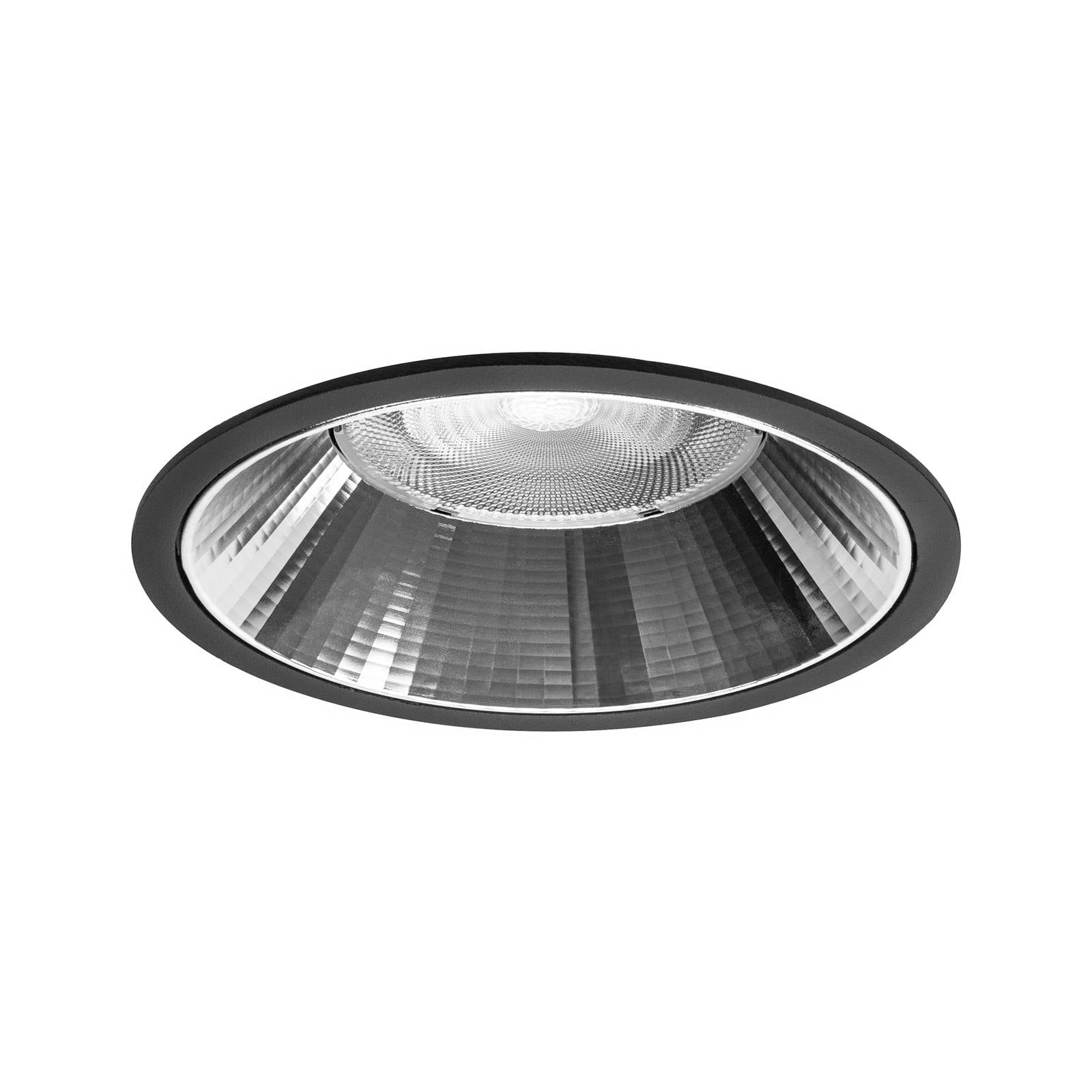 BRUMBERG Apollo Maxi facettiert, rund, DALI, 4.000K, schwarz