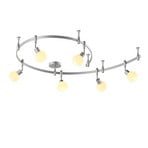 Peetz Ceiling Lamp Silver/White - Arcchio