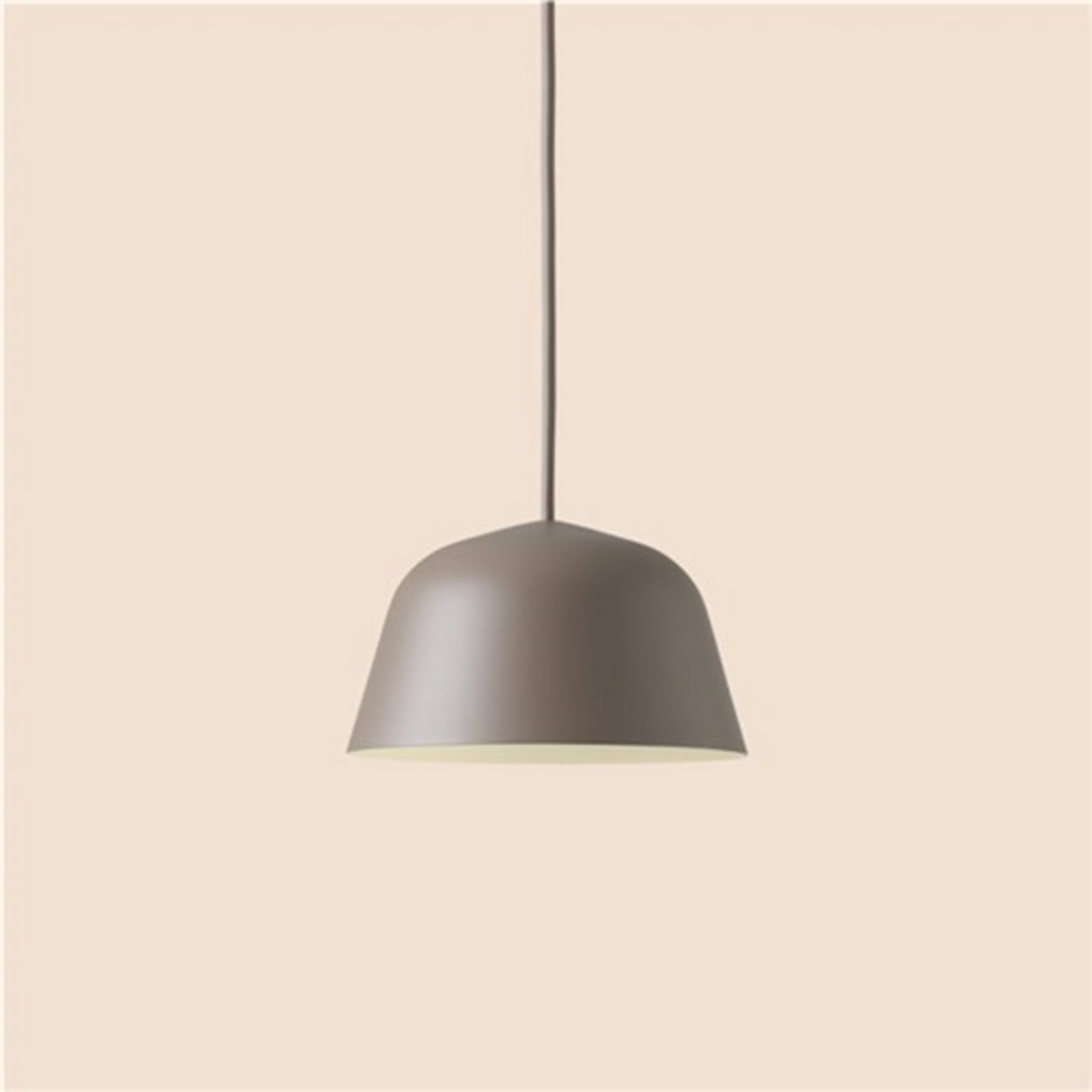 Ambit Pendel Ø16,5 Taupe Muuto - Stue - Aluminium