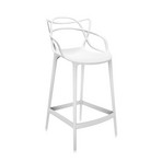 Masters barstol, hvit, høyde 99 cm - Kartell