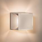 Nutalis mini lampada da tavolo LED, beige, IP54, dimmerabile