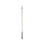 Applique murale LED DCW « In Fine », argent, hauteur 160 cm, IP65