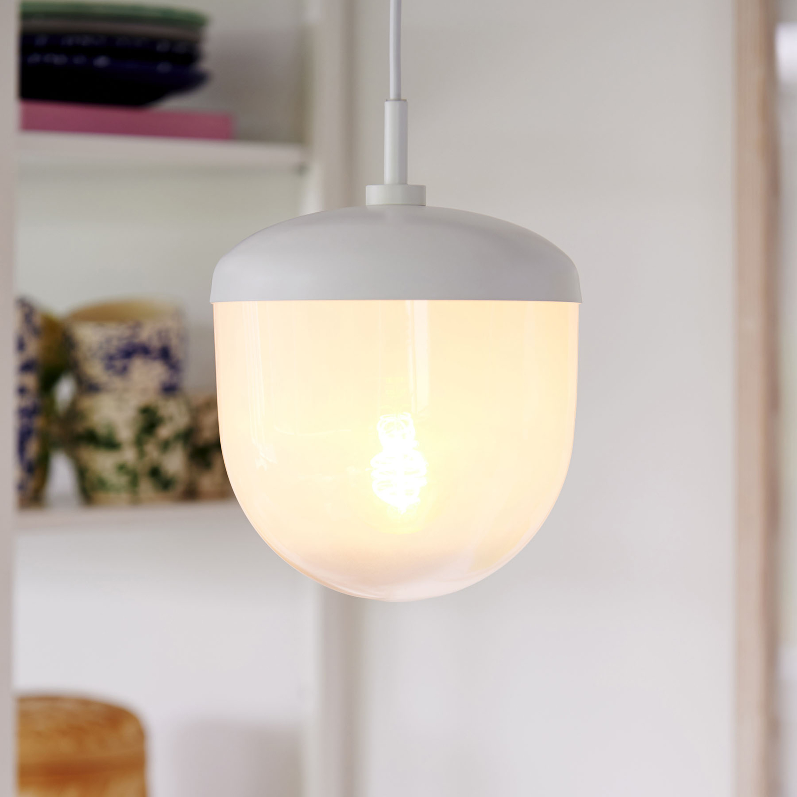 Magia pendant light Ø 18 cm in twig glass look