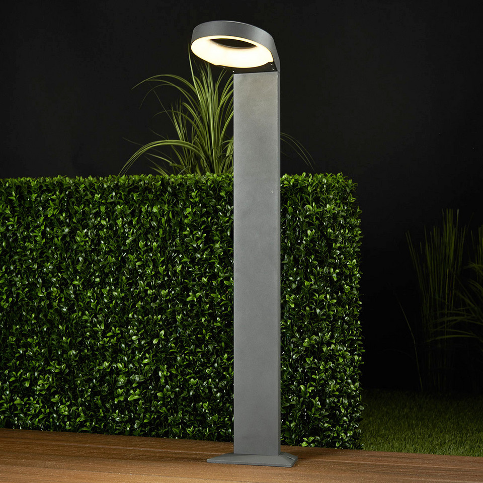 Lucande Jarka LED Trädgårdslampa, svart från Lucande