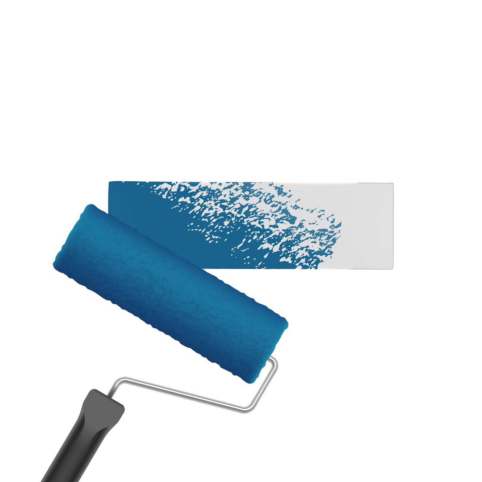 Candeeiro de parede Mattone, branco, largura 23 cm, gesso, 4 lâmpadas.