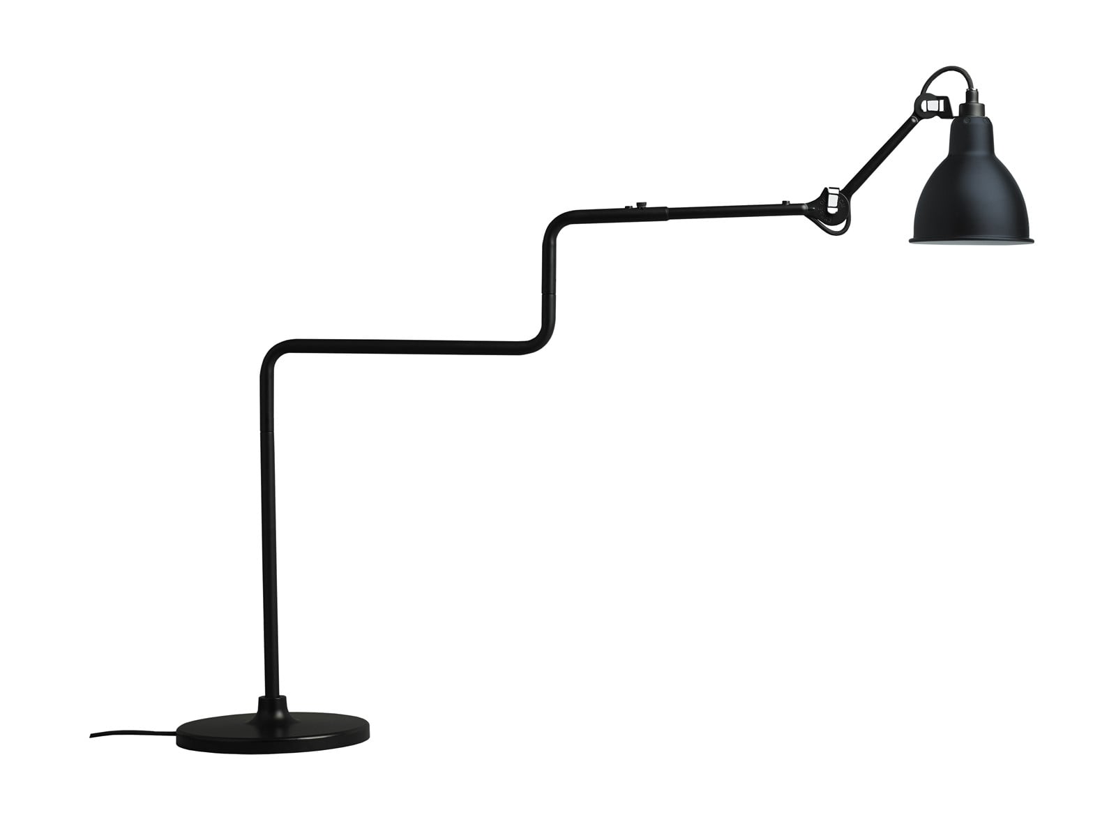 Lampe Gras 317 Tischleuchte, schwarz – DCW - Wohnzimmer - Metall
