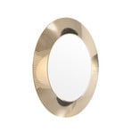 All Saints wall mirror, gold, Ø 78 cm - Kartell