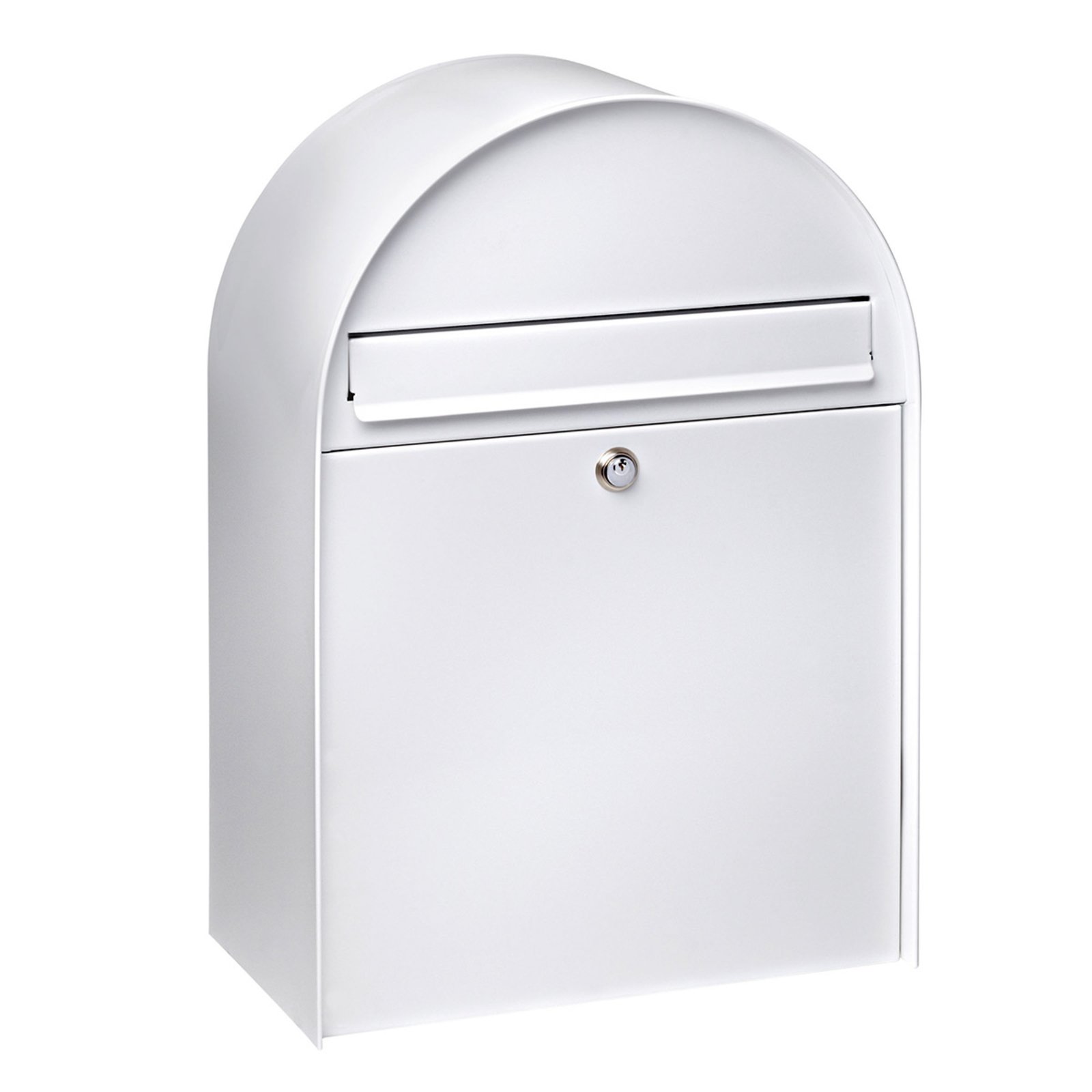 Nordic 780 - large letter box, coated in white