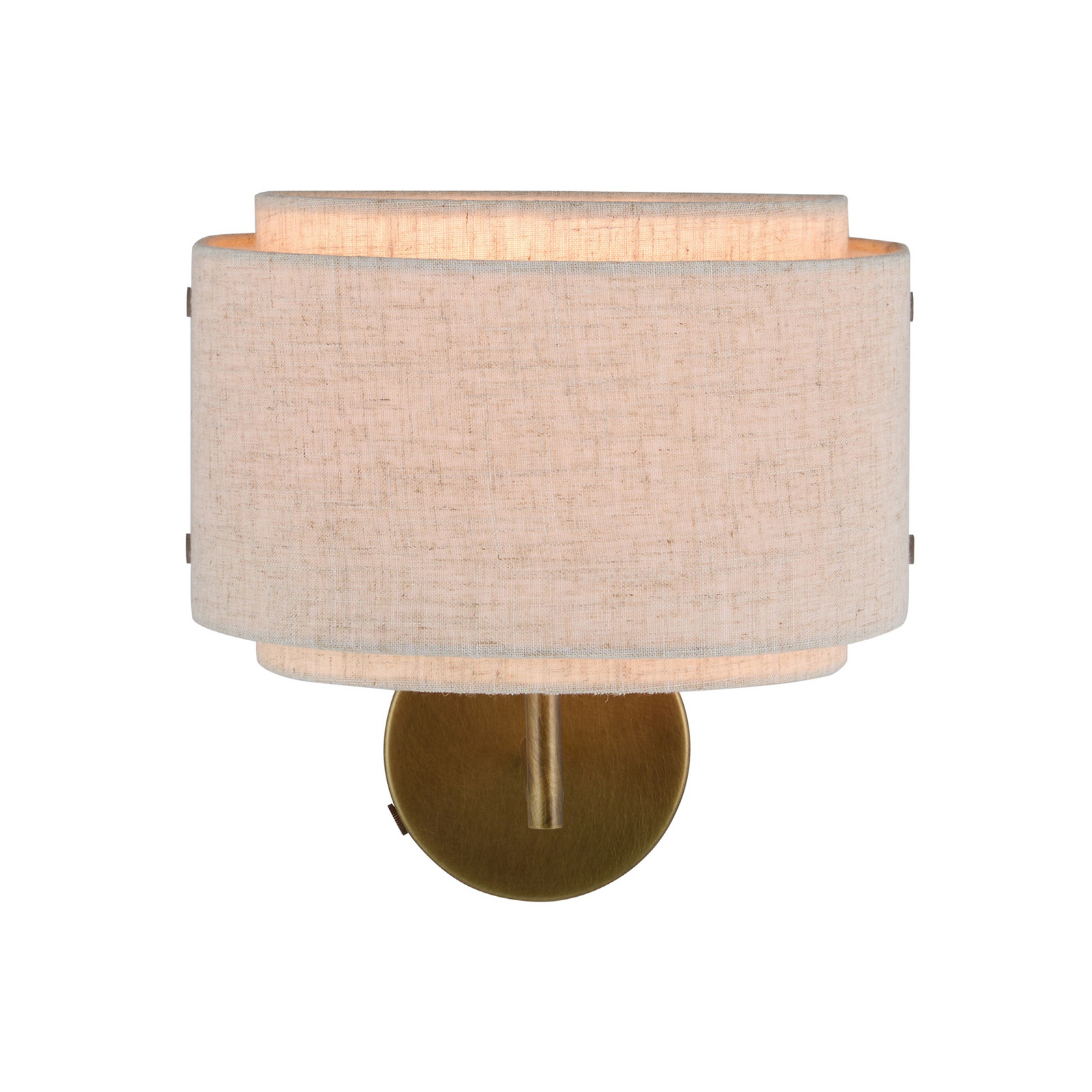 Takai wall light, beige, fabric - DFTP Takai wall light, beige, fabric - DFTP