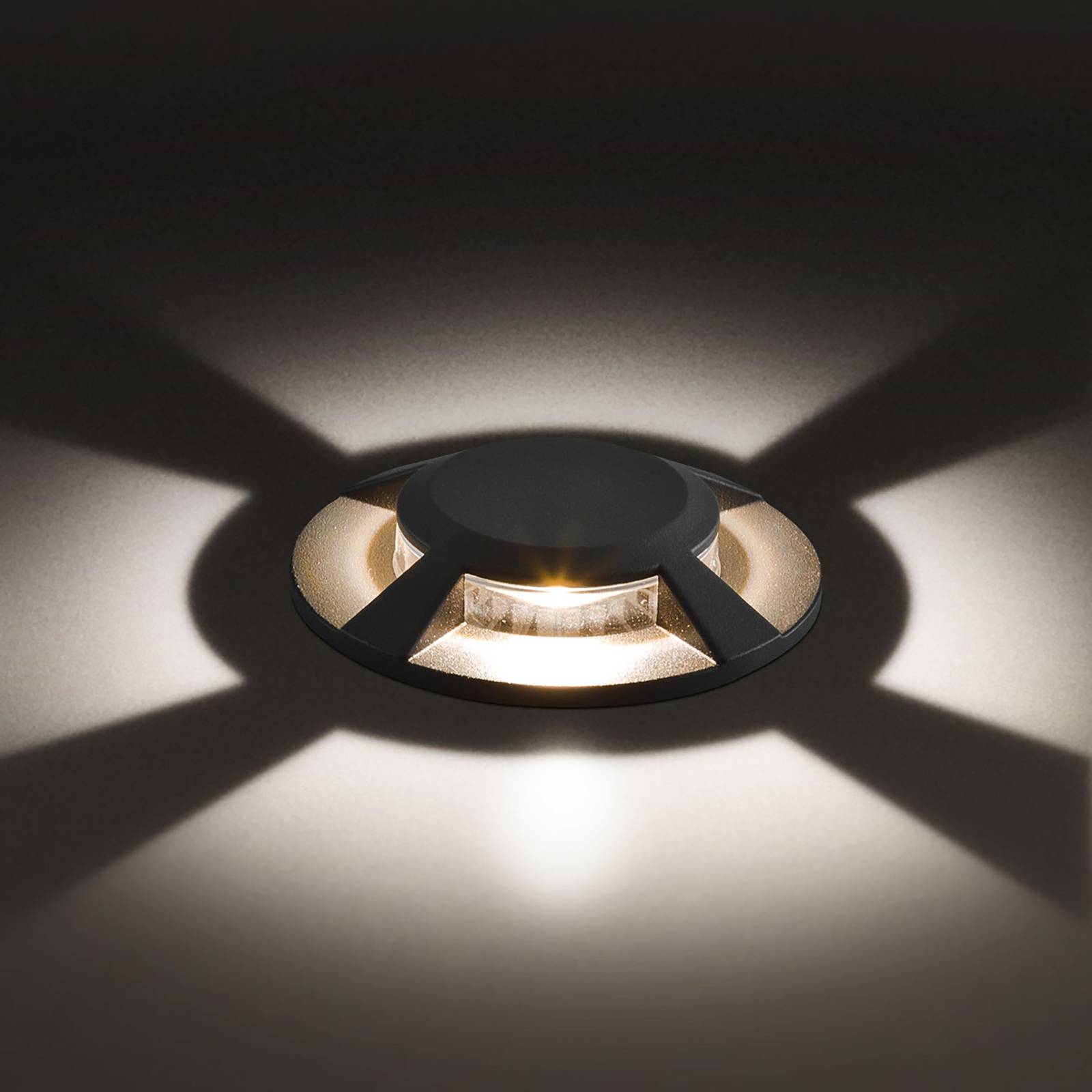 Image of EVN Scopum spot LED encastrable rond 4 lampes 4037293024082