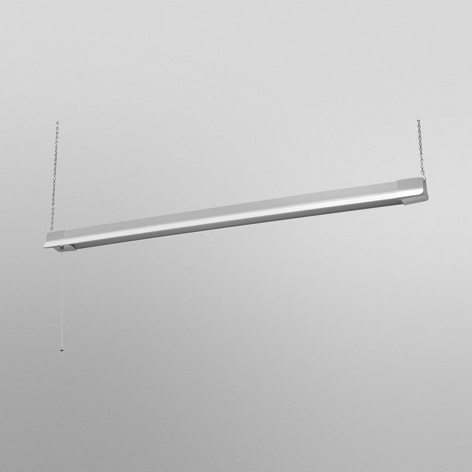 OSRAM LED-Hängelampe OFFICE LINE, Länge 112 cm weiß Schalter