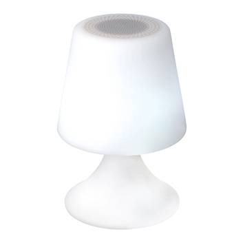 Lampa dekoracyjna LED Curbi z głośnikiem Bluetooth