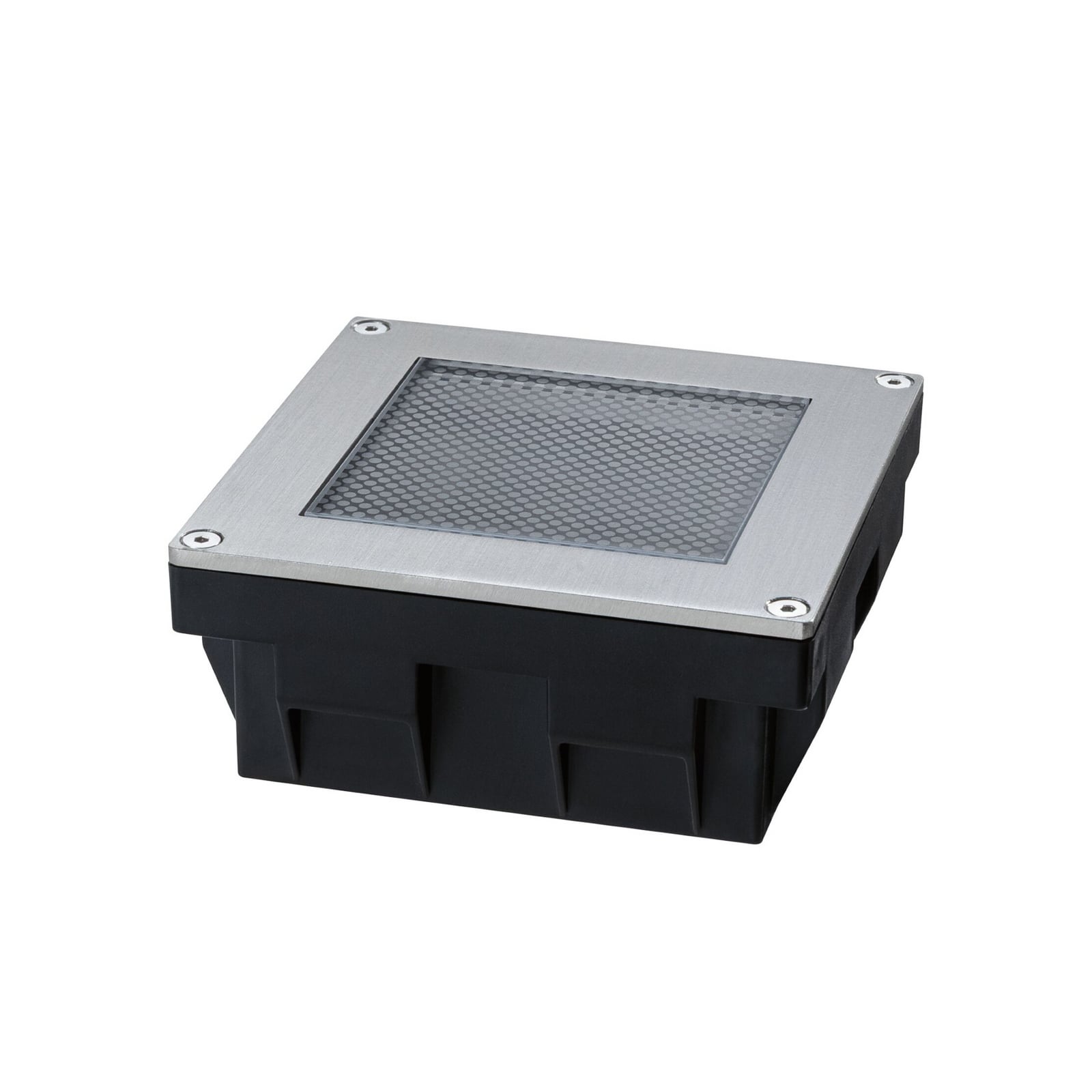 Paulmann LED solárna podlahová svietidlo Sorea, železo, dĺžka 10 cm, 3000 K