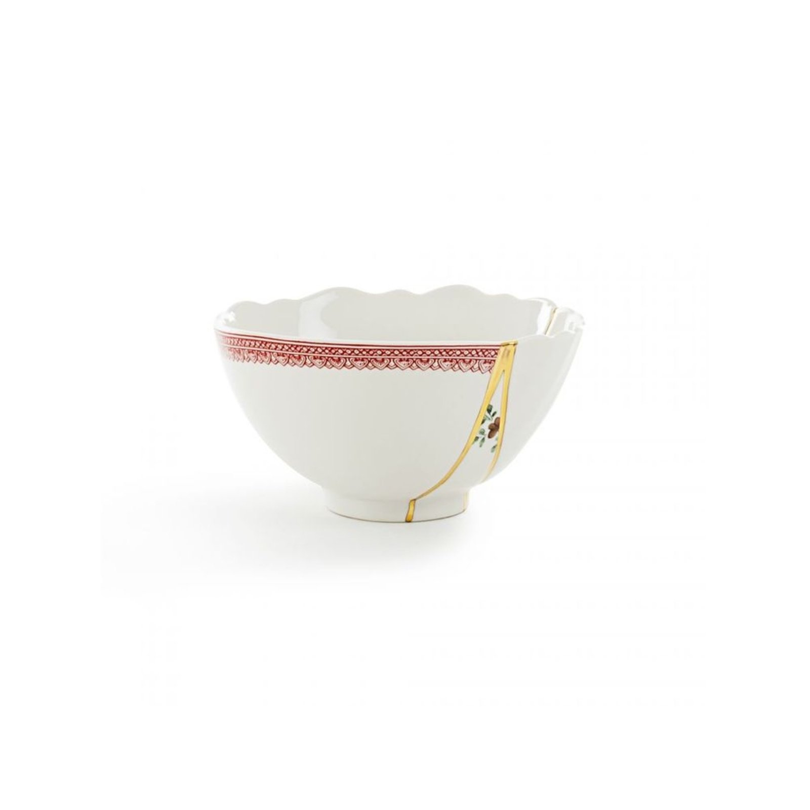 Kintsugi N'1 Bowl In Porcelain - Seletti