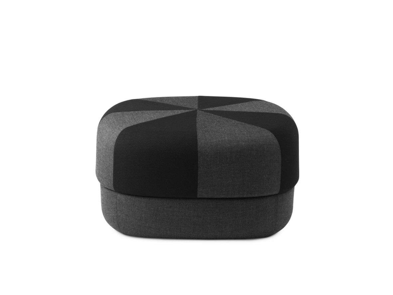 Circus Pouf Duo Large Black - Normann Copenhagen