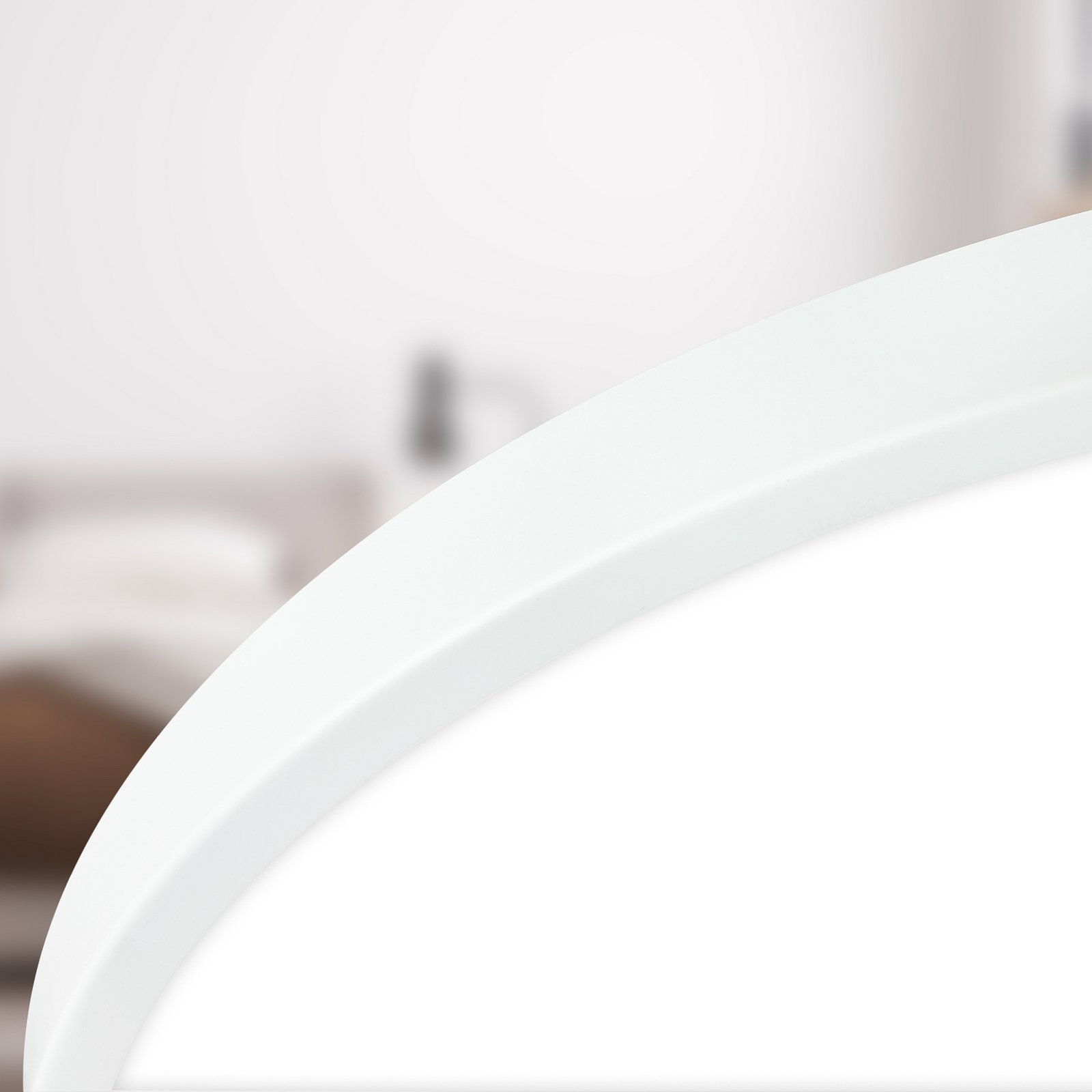 LED lubų lempa „Kaida“, balta, Ø 38 cm, EEK A, 4000 K