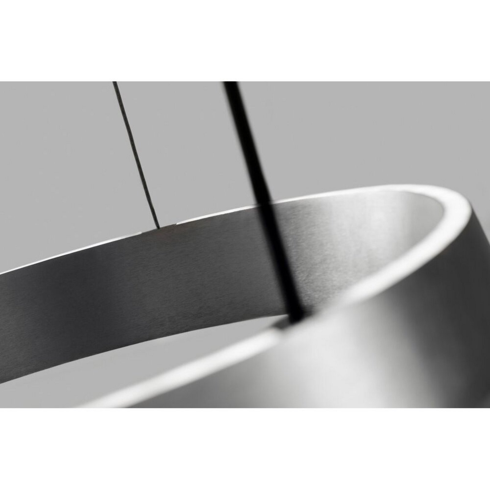 Edge Round Lustră Pendul Ø400 Titanium - LIGHT-POINT