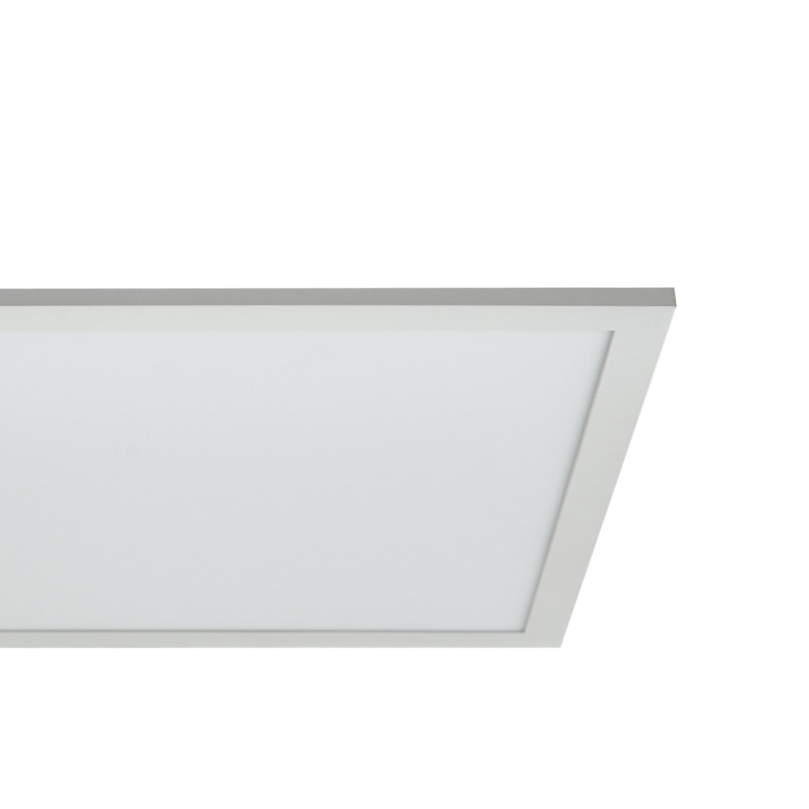 Lindby LED paneel Enja, wit, aluminium, 39,5 cm x 39,5 cm