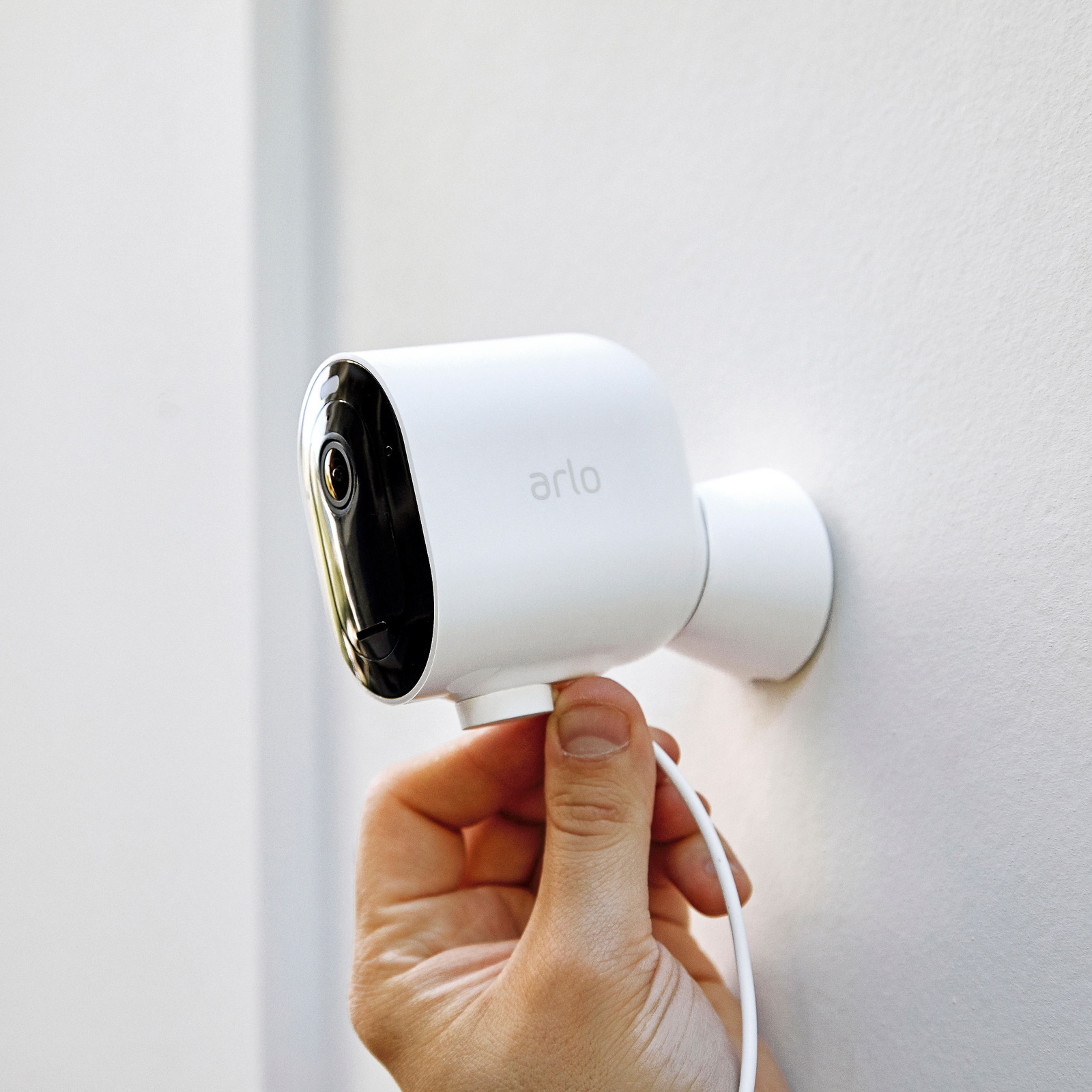 Arlo Pro 3 système surveillance à 4 caméras, blanc