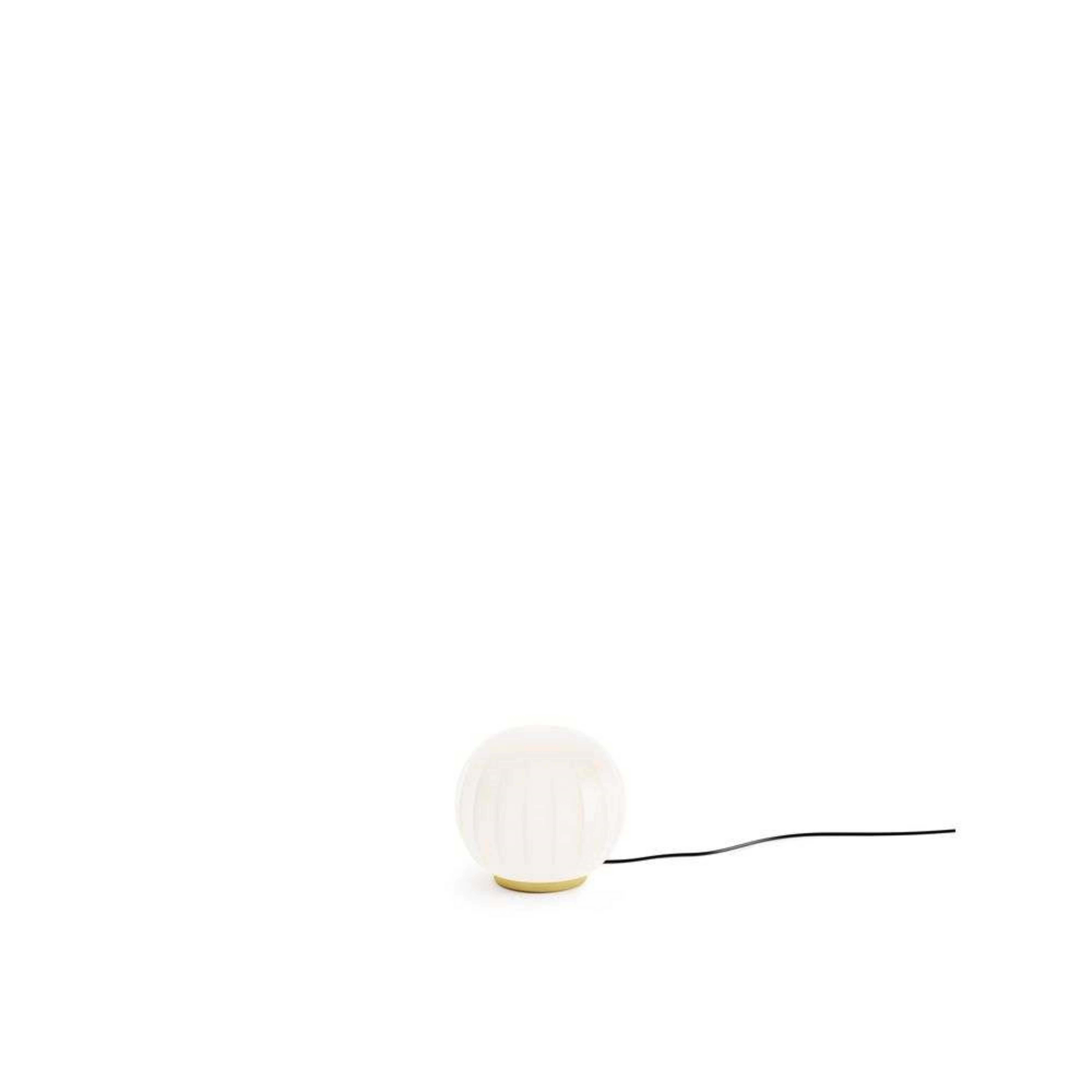 Lita Table Lamp Low Ø18 Brass - Luceplan