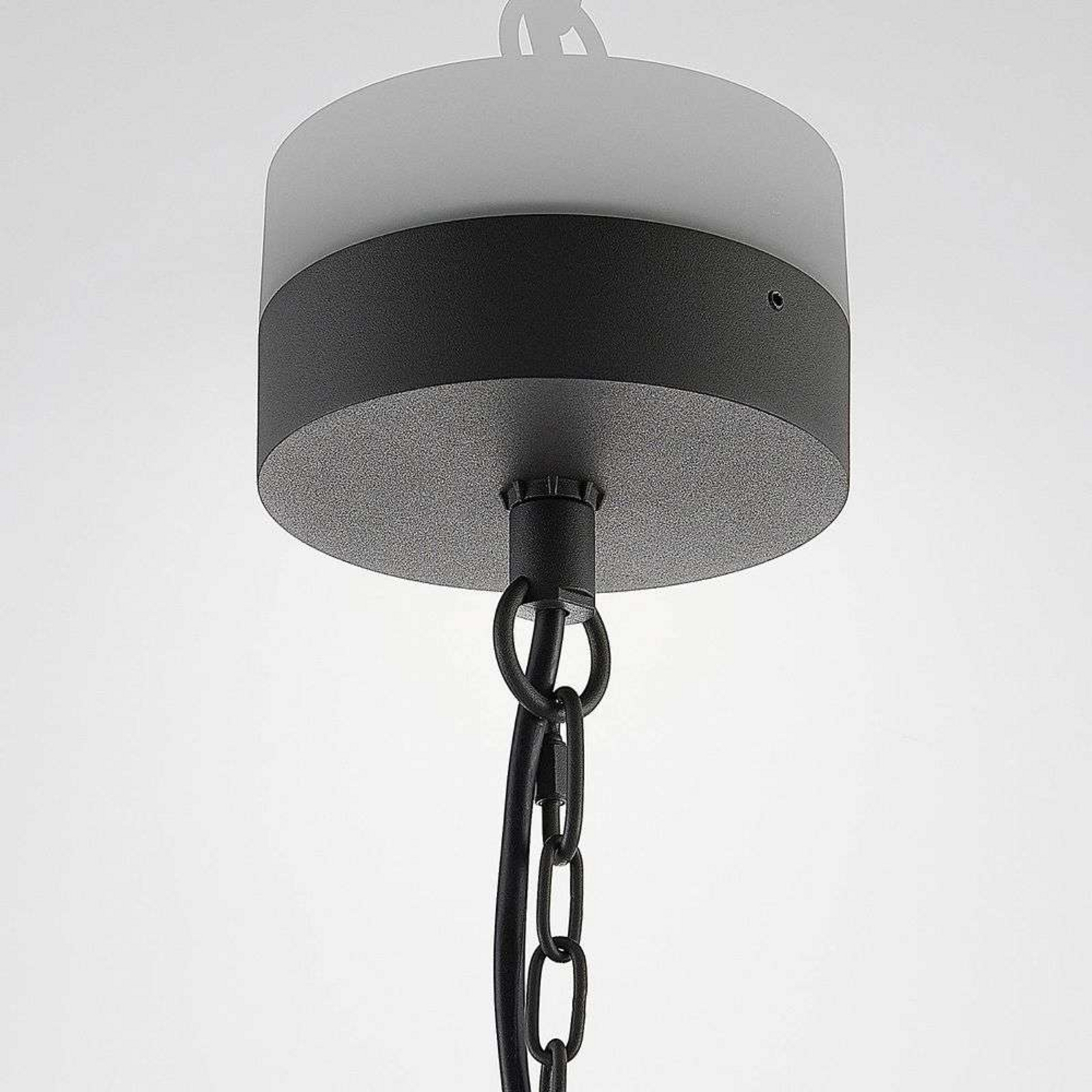 Cube LED Lustră Pendul de Exterior H26 Graphite - Lucande