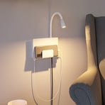 Halina LED Wandleuchte USB C Matt Weiß - Paulmann