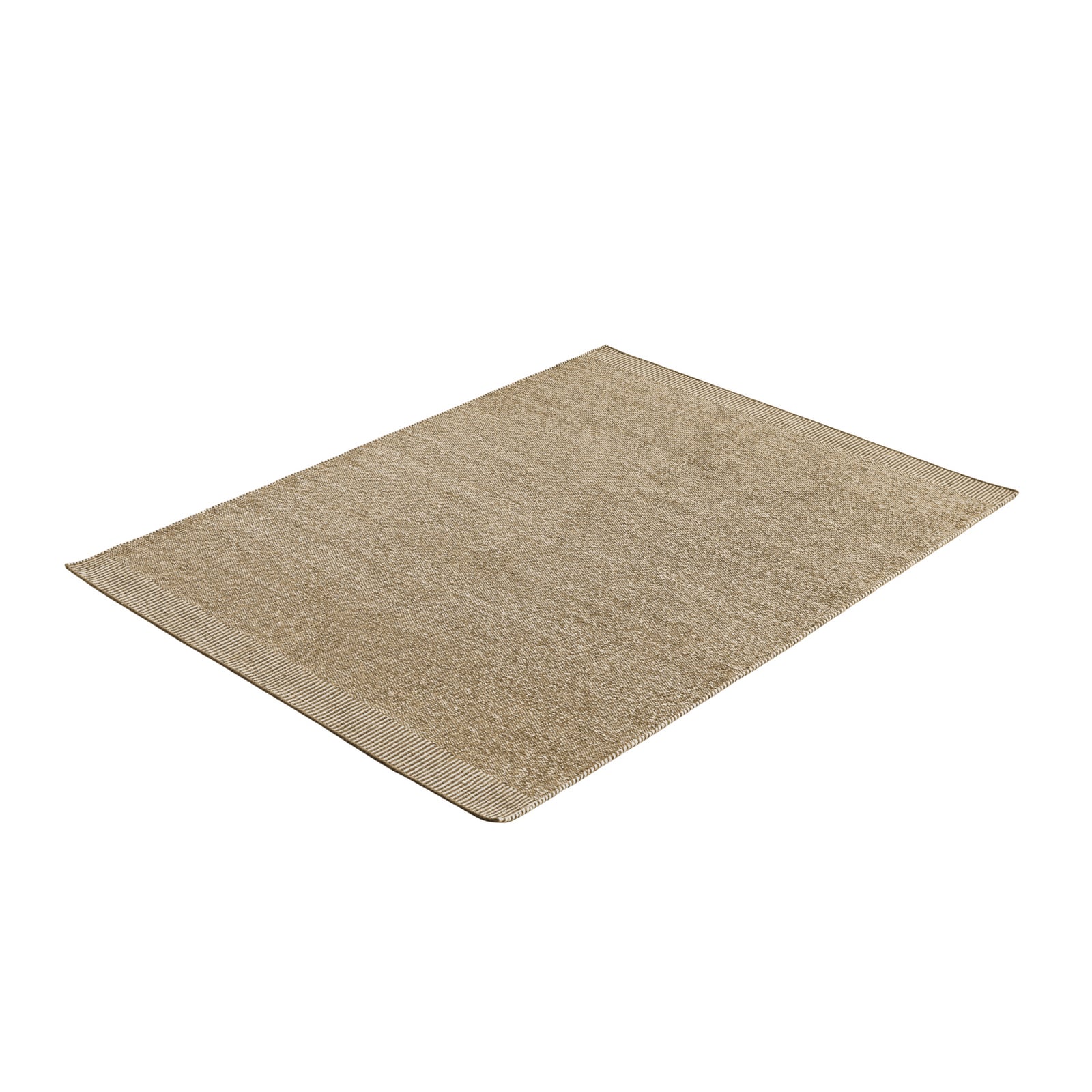 Tapis Rombo, marron, 170 cm x 240 cm, laine - Woud